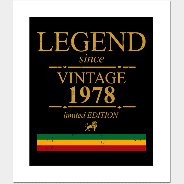 Legend Singe Vintage 1978 Wall Art by marieltoigo